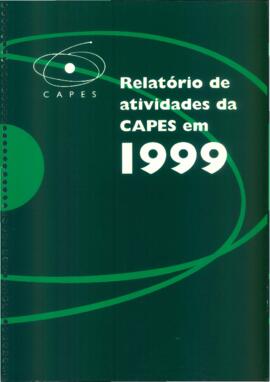 Relatório de Atividades da CAPES 1999