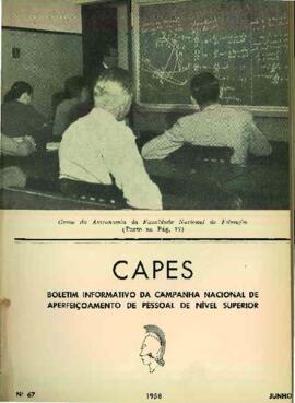 Boletim Informativo N. 67